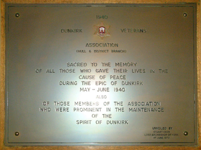 Dunkirk Veterans, Hull and District Branch