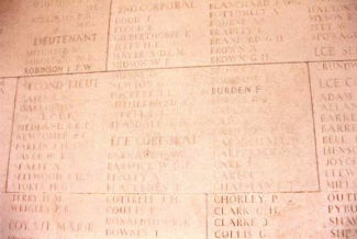 Panel 1 Arras Memorial